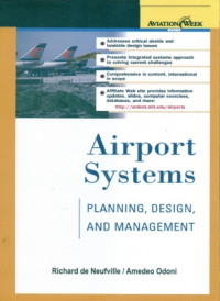 Airport Systems:PLANNING DESIGN,AND MANAGEMENT