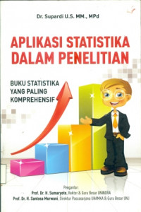 aplikasi statistika dalam penelitian:buku statistika yang paling komprehensif