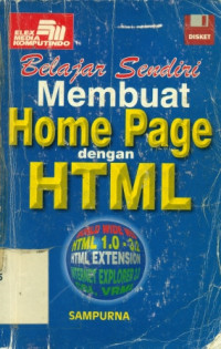 Belajar Sendiri Membuat Home Page dengan HTML