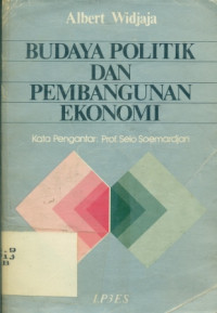 budaya politik dan pembangunan ekonomi