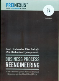Image of BUSINESS PROCESS REENGINEERING