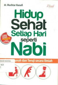 HIDUP SEHAT SETIAP HARI SEPERTI NABI