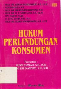 HUKUM PERLINDUNGAN KONSUMEN