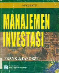 Image of Manajemen Investasi buku 1