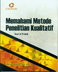 Image of MEMAHAMI METODE PENELITIAN KUALITATIF