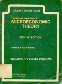 microeconomic theory