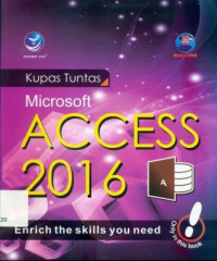 Image of Kupas Tuntas Microsoft Access 2016