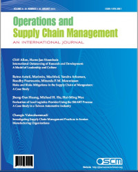 Operations and Supply Chain Management