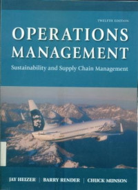 Operations Management Sustainability and Supplay Chain Management