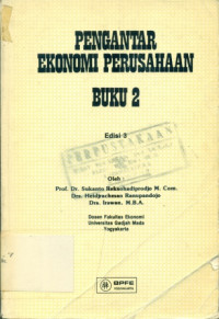 Image of PENGANTAR EKONOMI PERUSAHAAN BUKU 2
