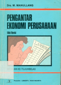 pengantar ekonomi perusahaan