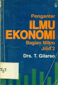 Image of Pengantar Ilmu ekonomi Bagian Mikro Jilid 2