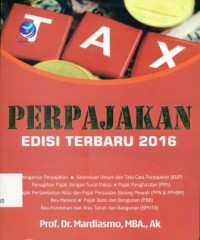 PERPAJAKAN EDISI TERBARU 2016