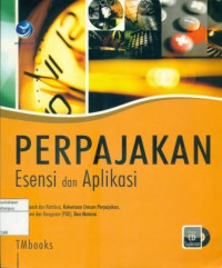 PERPAJAKAN Esensi Dan Aplikasi