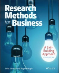 RESEARCH METHODS FOR BUSINESS