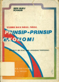 teori dan soal-soal prinsip-prinsip ekonomi