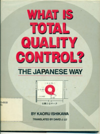 Image of What is Total Quality Control? : The Japanese Way