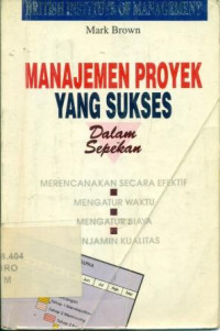 manajemen proyek yang sukses dalam sepekan